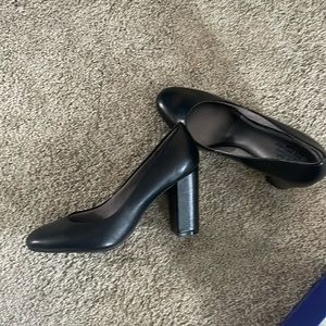 Black heels, size 7.5